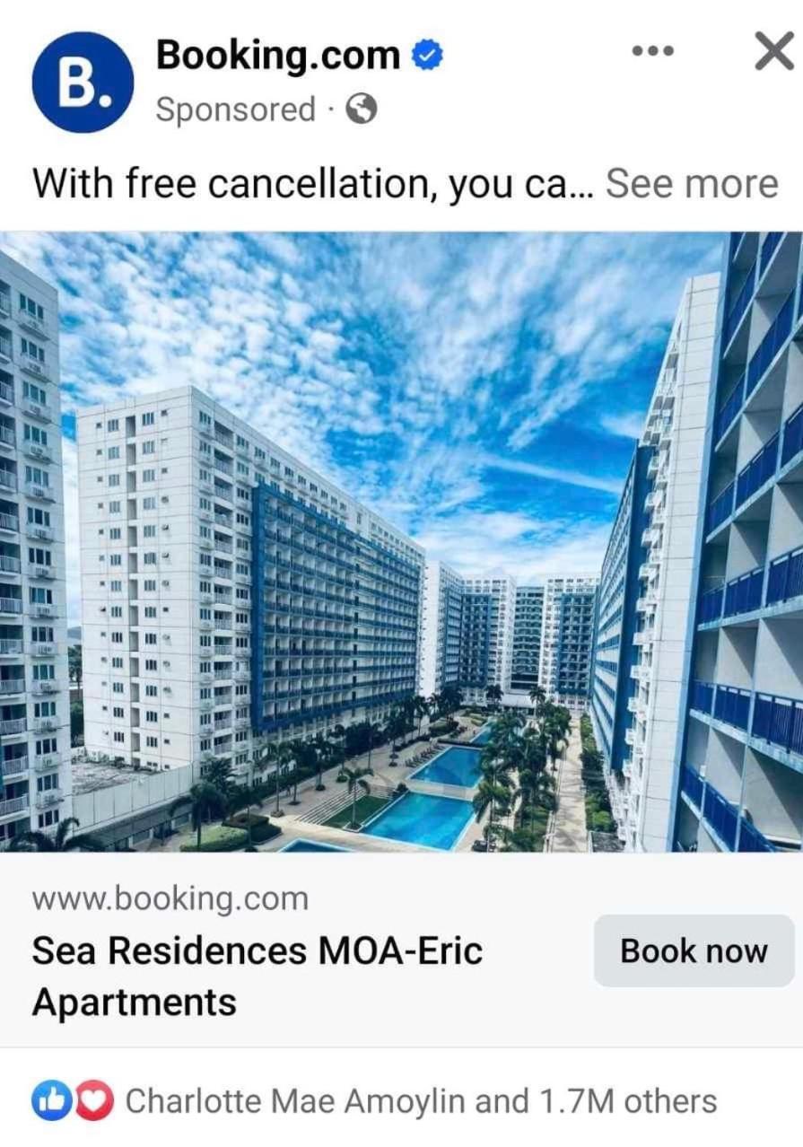 Sea Residences Moa-Eric Apartments Manila Eksteriør billede